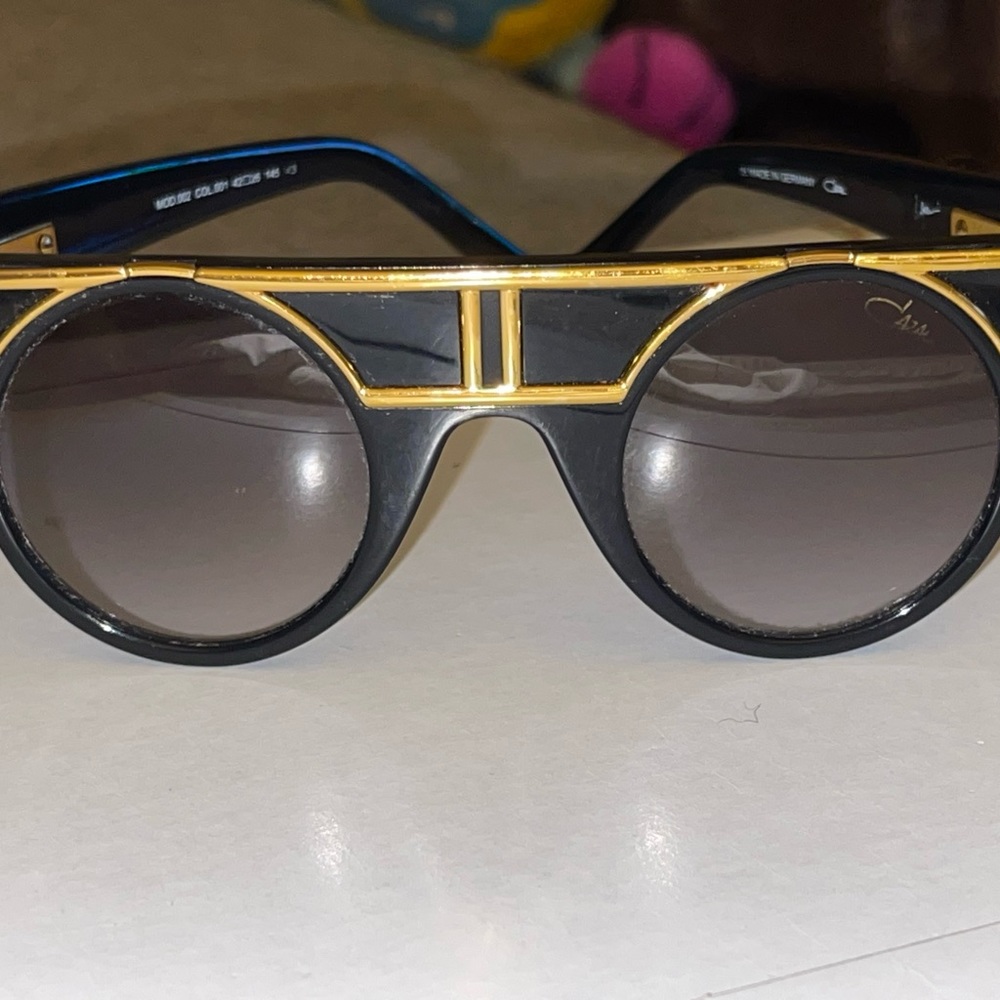 Cazal Legends 24kt Gold Sunglasses Vintage